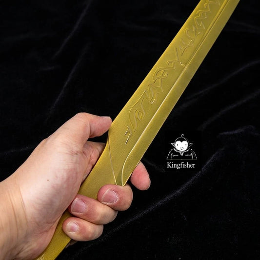 Hand Of Melania Elden Ring Sword Metal 40" w/ Stand 1:1 Cosplay Replica