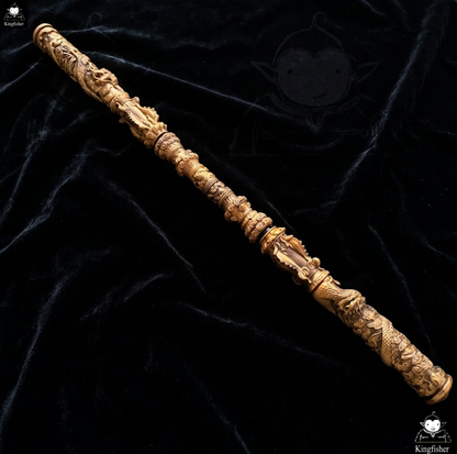 Ruyi Jingu Bang Black Myth Wukong Spear Staff Retractable 40in-65 in Cosplay