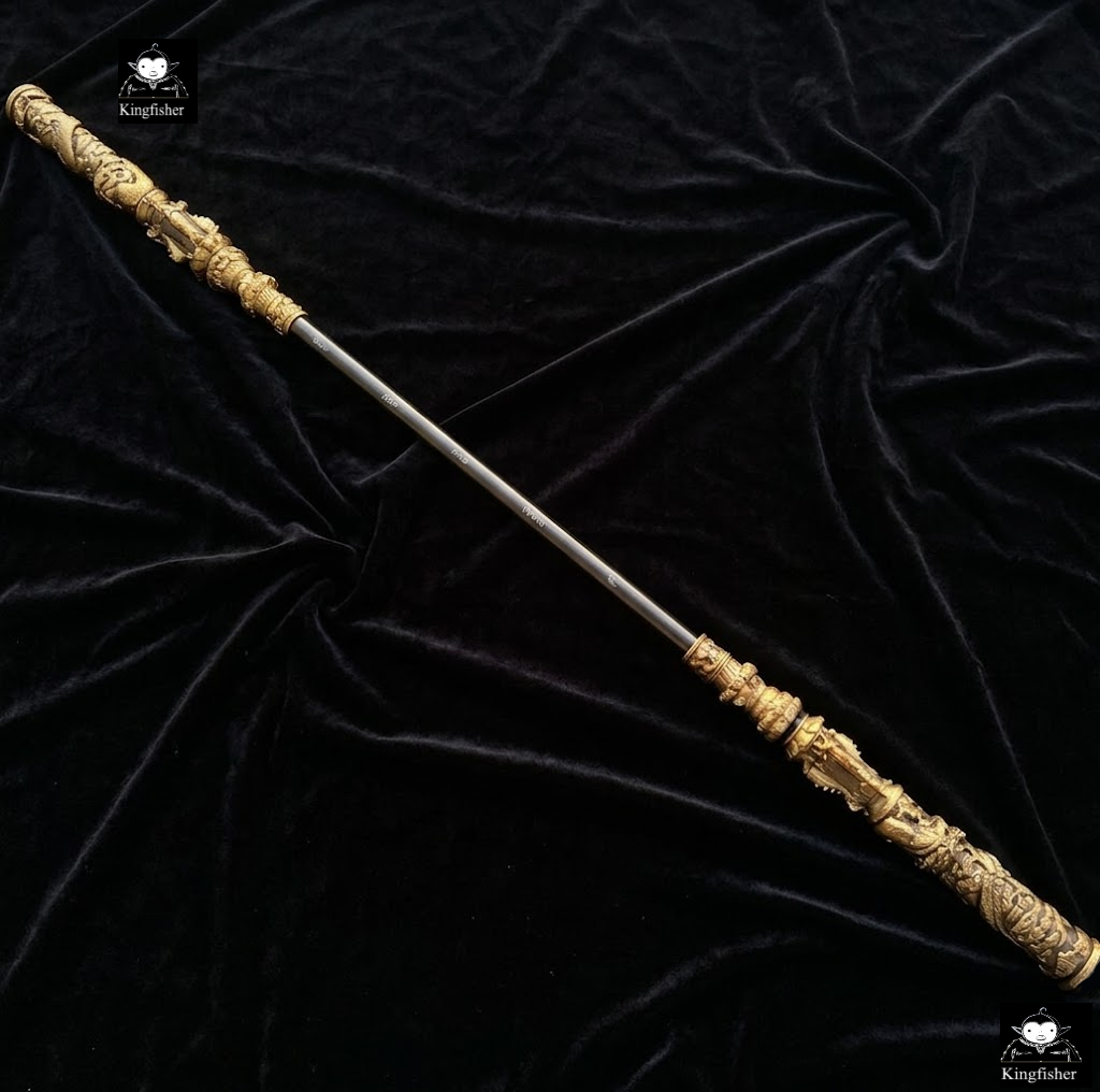 Ruyi Jingu Bang Black Myth Wukong Spear Staff Retractable 40in-65 in Cosplay