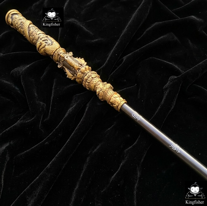 Ruyi Jingu Bang Black Myth Wukong Spear Staff Retractable 40in-65 in Cosplay
