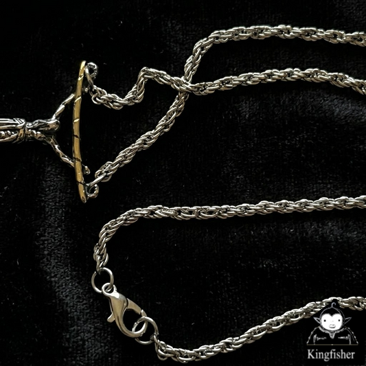 Queen Marika Elden Ring Necklace Cross Silver Chain and Pendant