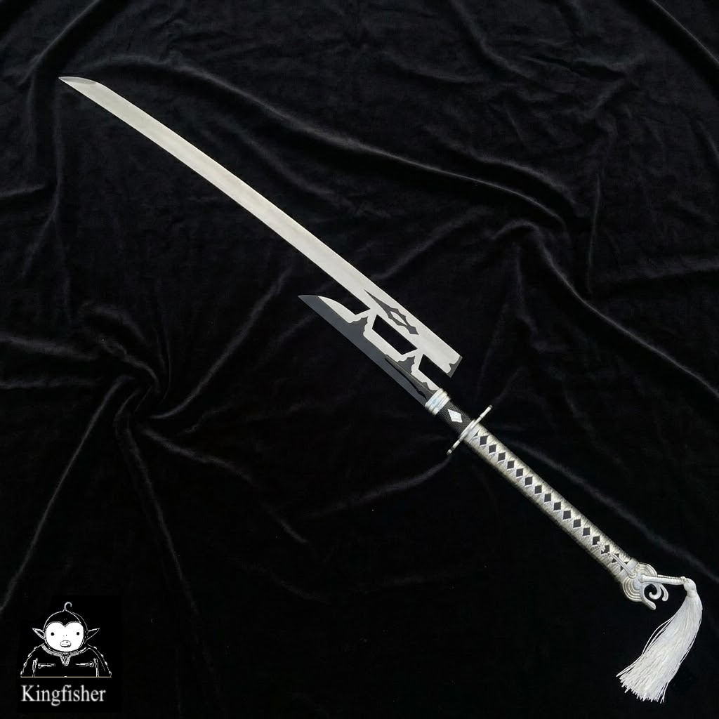2B Nier Automata Metal Sword Virtuous Treaty Katana 49" Replica Cosplay Prop