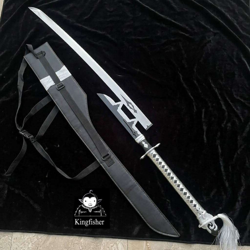 2B Nier Automata Metal Sword Virtuous Treaty Katana 49" Replica Cosplay Prop